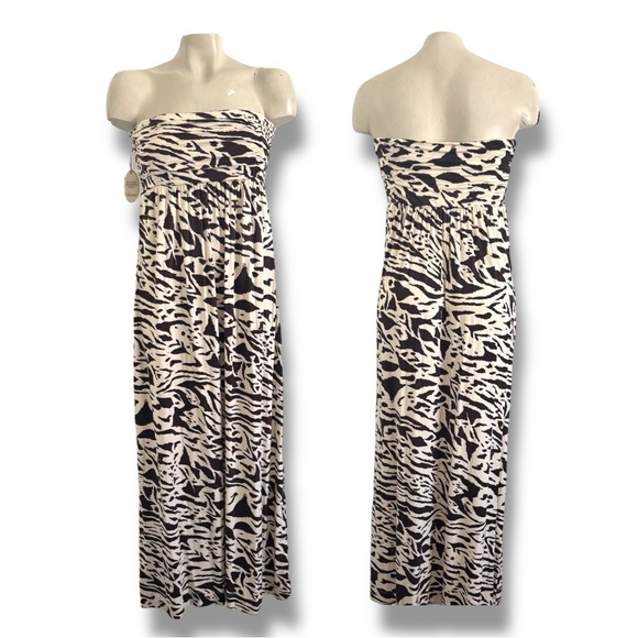 SOMA SENSUAL SKIN CAMILLE MAMBO BUFF MULTI WAY CONVERTIBLE MAXI DRESS M NWT - Picture 1 of 6